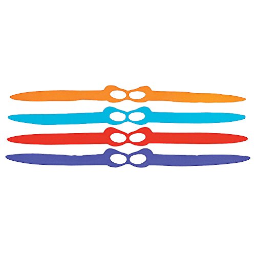 Fun Express Tie-On Superhero Ninja Masks (1 Dozen) Apparel Accessories, Costume Accessories, Masks