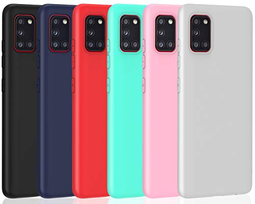 IVoler 6 Pezzi Cover per Samsung Galaxy A31, Ultra...