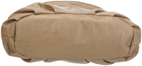 Masquenada Cntmp 7146, damska torba na ramię 27 x 20 x 12 cm (szer. x wys. x gł.), Szary taupe 17, 27x20x12 cm (B x H x T)