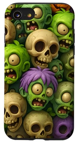 Divertente palla Zombie Halloween Horror Amante Custodia per iPhone SE (2020) / 7/8