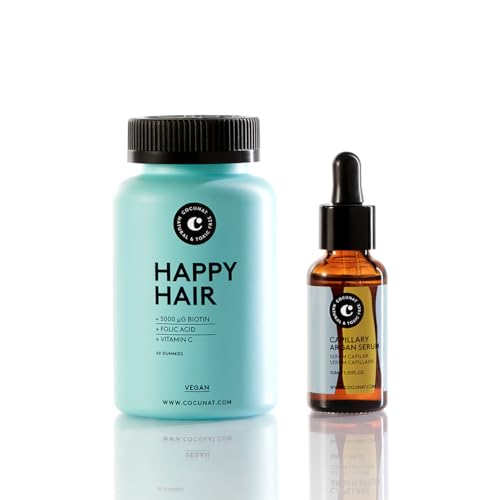 COCUNAT Happy Hair Vitaminas Capilares + Sérum Aceite Argán