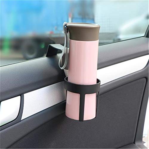 Portavasos para auto negro de plástico para botellas y latas miniatura 5