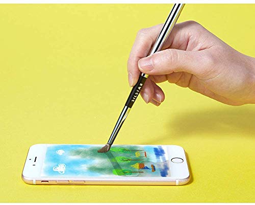 SILSTAR BuTouch Professional Painting Brush Stylus Digital Touch Pen for Mobile Phone, Tablet Touch Screens Gadgets with Bristle Tip & High Sensitive Compatibility. No Bluetooth and Battery Needed