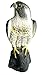 YAOSAN Hawk Decoy to Scare Birds Away - Owl & Hawk Garden Decoy Combo, 2X Protection Wind-Activated Bird Deterrent for Farms & Yards, 50% Larger Size (15