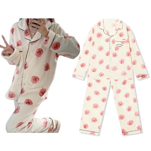 [ConxeN] loopy pW} ӂӂ Vc Y{ ㉺Zbg AC}XNt fB[X 킢  ʋC Sn悢 풅 [EFA  v[g Mtg (L)