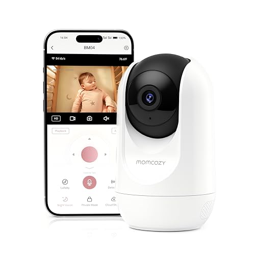 momcozy BM04 Babyphone Kamera – Einzeln nutzbar per App & als...