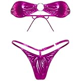 Material: el conjunto de lencería está hecho de tela de alta calidad, es muy cómodo y liviano, suave y suave para tu piel.Cómodo y transpirable, muy suave al tacto.Hot Sexy, cómodo de llevar.