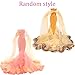 BARWA Pink Wedding Dress Evening Party Princess Pink Gown Dress for 11.5 Inch Girl Doll Xmas Gift