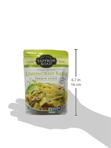 Saffron Road Lemongrass Basil Simmer Sauce, 7 oz