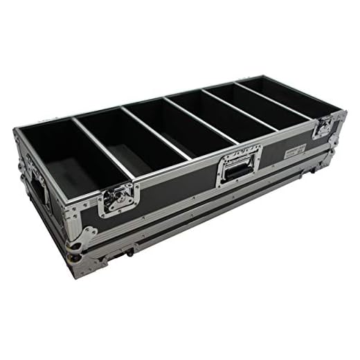 CD Storage Flight Case 150 Jewel or 450 Sleeve Capacity Harmony Cases