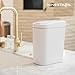 Ninestars Automatic Motion Sensor Bathroom Trash Can, 1.8 Gallon Smart Opening Garbage Bin for Bathroom, Bedroom, Kitchen, Office 2 Pack