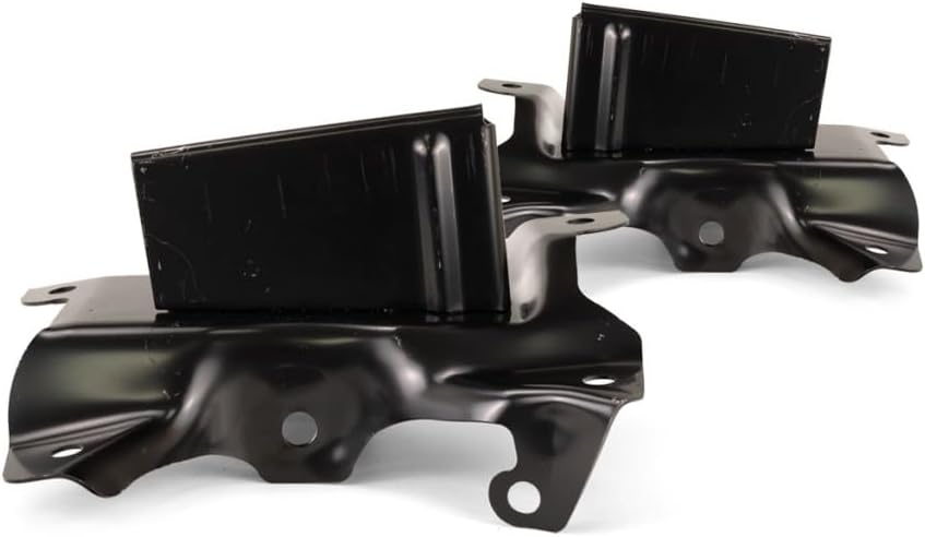 For Chevy Silverado 1500 2007-2013 Bumper Support Bracket Driver and Passenger Side | Pair | Front | Outer | GM1066179, GM1067179 | 15902624, 15902625