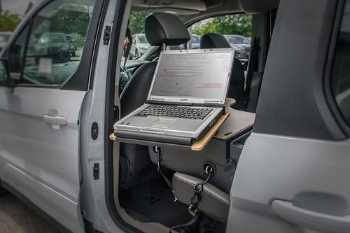 Bureau de véhicule AutoExec pour organiser votre espace mobile et fixer tablette et téléphone - 5