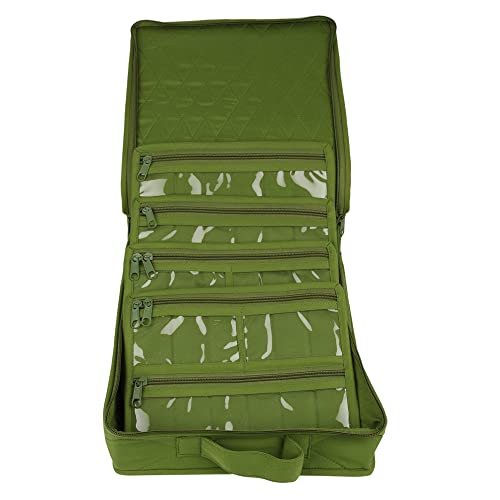 Yazzii Craft Box With Fabric Top - Portable Storage Bag Organizer - Arts & Crafts Storage Tote - Multipurpose And Portable Organizer For Crafts #TOP6