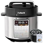 Fullwill Electric Pressure Cooker Uni 6qt, 9-in-1 Multi-Functional Slow Cooker, Rice Cooker, Yogurt Maker, Cake Maker, Sauté Pan, Steamer, Food Warmer, Soup Maker
