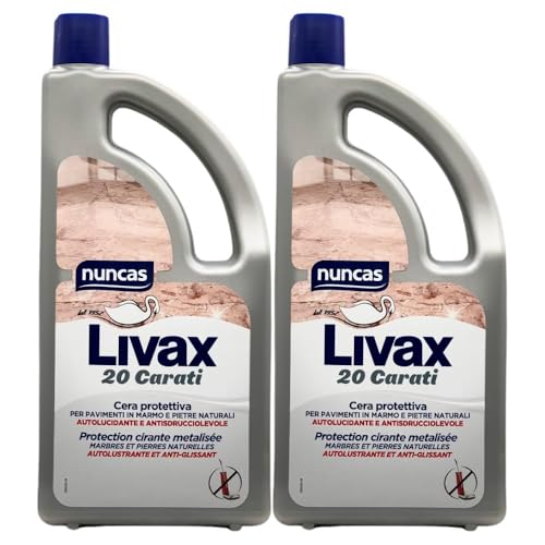 Cera Protettiva per Pavimenti in Marmo e Pietre Naturali, Autolucidante