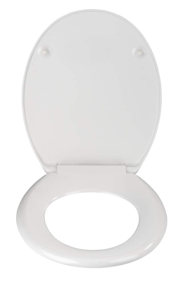Fillpro White Plastic Toilet Seat Hinge, 1608FP
