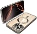 Produktbild Wörleonline für iPhone 16 Pro Hülle, Titan-Farbton, integrierter Kameraschutz, MagSafe kompatible Handyhülle, Titan Natur