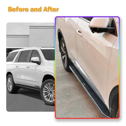Estribos para Chevrolet Suburban 2015-2020 de aluminio miniatura 3