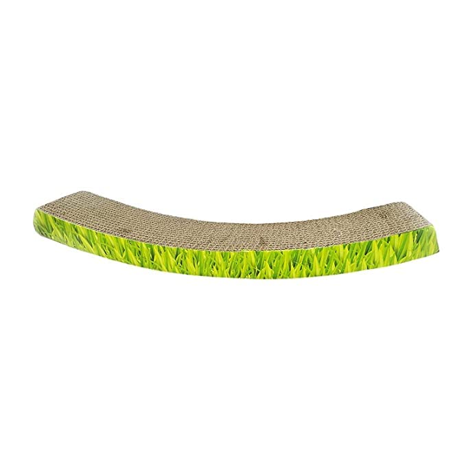 Dog Trust Cat Cardboard Scratcher, Recyclable Corrugated Toy for Cat, Lounge for Furniture Protection (Slim Arch) (B0BFB3XY5R) Amazon Price History, Amazon Price Tracker