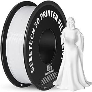 GEEETECH Filament PLA Do Drukarki 3D, Biały, 1 kg, 1,75 mm
