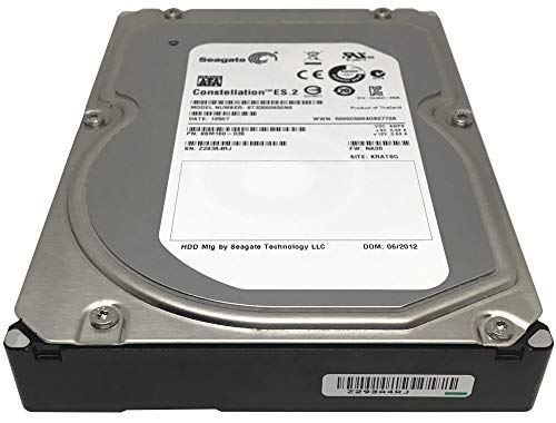 Image of Seagate Constellation ES.2 ST33000650NS 3TB 7200RPM 64MB Cache 3.5in SATA 6.0Gb /s Enterprise Hard Drive - PC, RAID, NAS, CCTV DVR (Renewed)