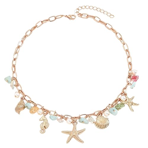 Collier hippocampe de mer ajustable qui ne serre pas le cou pour un confort total