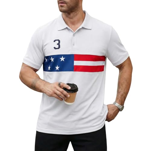 Image of Men's Polyster Stretchable Polo T-Shirts Half Sleeves Regular Fit T-Shirt for Everyday Wear