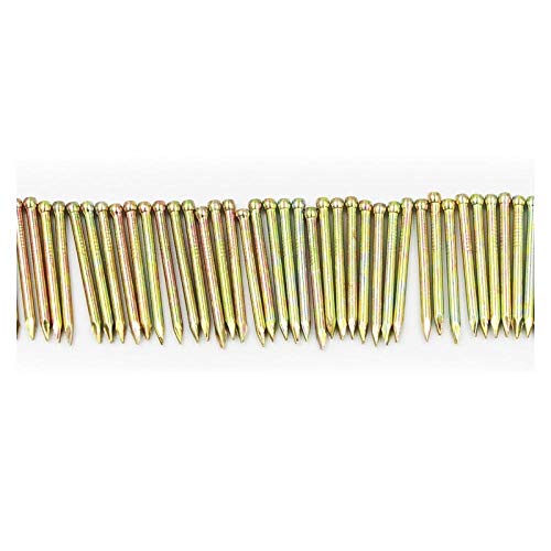 Clavos sin cabeza de acero para zócalos de madera maciza de 38 mm miniatura 2