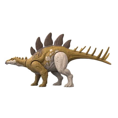 Jurassic World Dinosaurio de Juguete Paquete de Peligro Craterosaurus para niños de 4 años en adelante