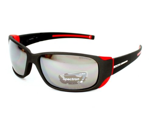 Preisvergleich Produktbild Julbo Sunglasses J 415 MonteBianco Outdoor 1222 Acetate Plastic Black - Red Brown Mirror