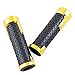 Manopole Universali per Manubrio Moto - Manopole Moto in Gomma Antiscivolo da 22 mm (7/8") 24 mm (1") per Manubri Quad Scooter (d'oro)