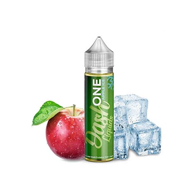 Dash One Apple Ice Aroma 10 ml-Nikotinfrei-STEUERWARE- zum Mischen mit Basisliquid (separat erhältlich) für E-Liquid