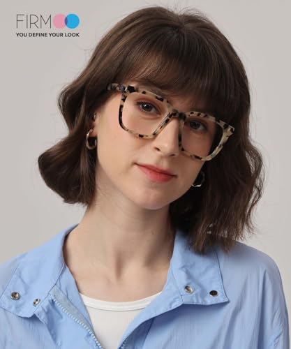 Image of Firmoo Oversized Blue Light Blocking Glasses Computer Gaming Glasses, Blue Blockers Glasses for Women /Men