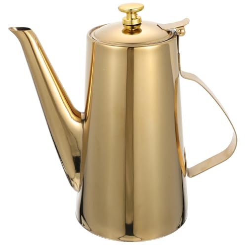 Yardwe Stainless Steel Oil Dispenser Bottle 7.87X4.52X3.34In Cold Water Kettle with Drip-Free Spout for Household Oil Storage and Kitchen Cooking by Yardwe - Used condition - Image 9