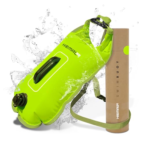 Swim Buoy with Dry Bag for Open Water Safety