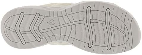 Easy Spirit Women's TRACIEE2 Flat Sandal, White 140, 7.5 | Image 2
