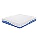 PrimaSleep Wave Gel Infused Memory Foam Mattress, 10'' H, Cal King, Blue