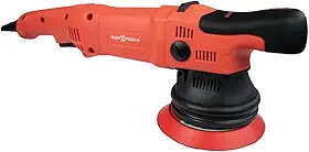 Politriz Roto Orbital Red Shine 5 Polegadas 12mm 710W 110V Baixa Vibração 6 Velocidades Profissional para Polimento Refino Lustro Automotivo