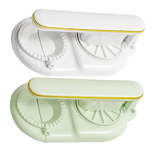 Ciieeo 2PCS Dough Pressers Easy to Use Dumpling Maker Tool for Home Cooking for Families Parties Ergonomic Design for Quick Dumpling Preparation