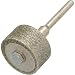 Diamond Wheel Lapidary Grinding Tool 3/8" fits Dremel