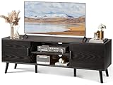 SUPERJARE TV Stand for 55 Inch...