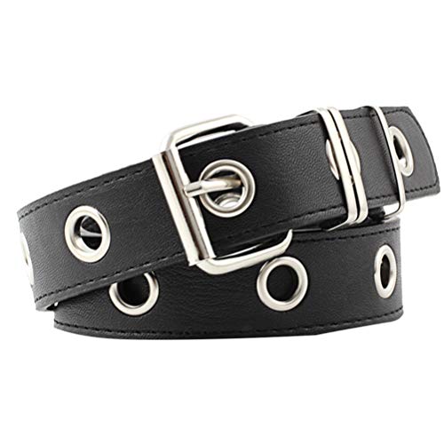 Holibanna Cinto de cintura moderno punk cinto de couro correntes corporais ajustáveis cintos de cour