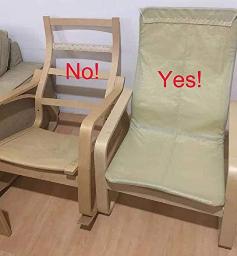 The Pello Chair Cotton Covers Replacement Is Custom Made Compatible For Ikea Pello Chair Cover (Or Pello Armchair Slipcover). Multi Color Options (Dark Bluish Gray) #TOP7