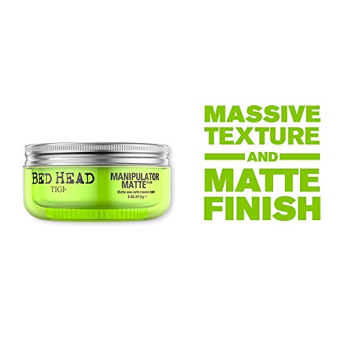Tigi Bed Head Manipulator Matte Gel For Unisex - Maximum Long Lasting Hold, Creates Texture, Controls Frizz & Flyaways, Humiditiy Resistant, 2 Oz (Pack Of1 ) #TOP3