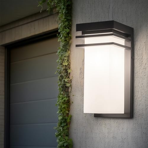 AXOTEXE Modern Outdoor Wall Lights, Front Porch Lights Wall Mount