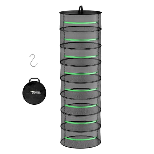 iPower 8-Layer Hanging Herb Drying Rack