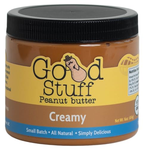 Good Stuff Creamy Peanut Butter - All Natural Peanut Butter,