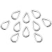 DasMarine Paquete de 10 kits de barandilla de cables, 1/8 pulgadas (3,2...