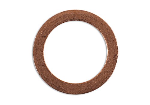 Connect Workshop Consumables 36781 Sump Plug Washer, Copper 12 X 17 X 1.5Mm 10Pc